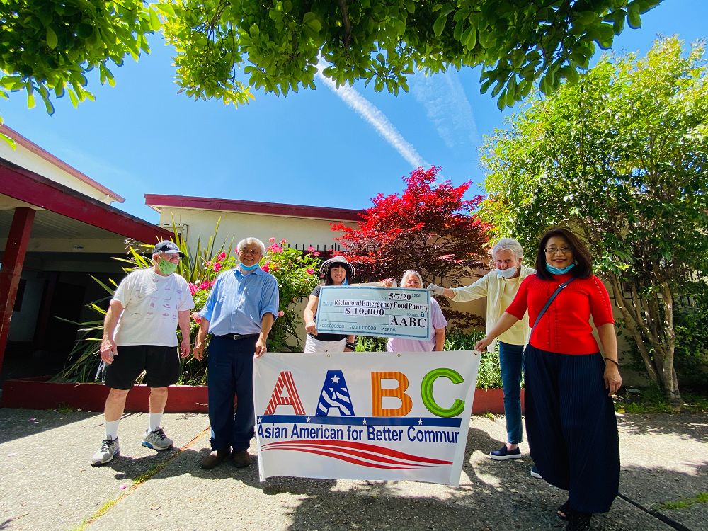 05/07/2020 AABC donated $10,000 to the Richmond Emergency Food Pantry